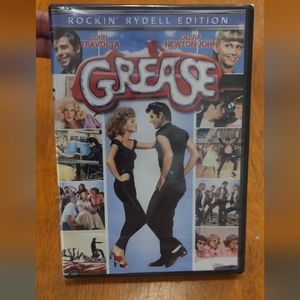 New sealed DVD Grease movie Rockin' Rydell edition.  Sealed in plastic Travolta